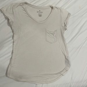 2/$15 American Eagle Soft and Sexy V-Neck Tee with Pocket